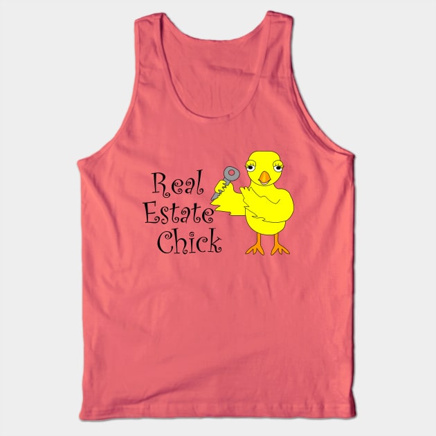 Real Estate Chick Tank Top by Barthol Graphics